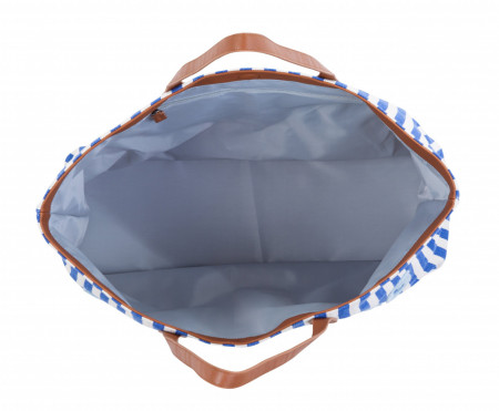 FAMILY BAG, Stripes - Electric Blue/Light Blue - Img 4