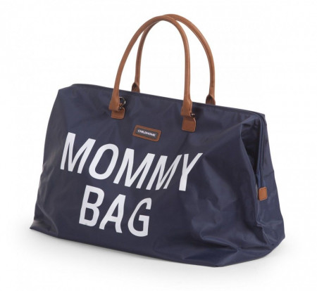 MOMMY BAG, NAVY WHITE