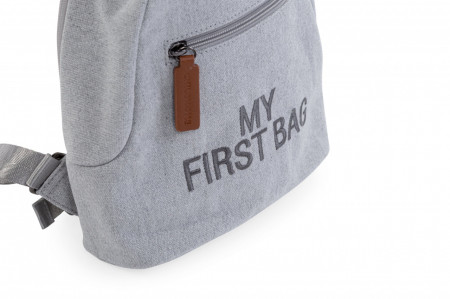 MY FIRST BAG CANVAS - GREY - Img 5