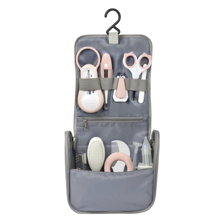 BEABA higijenski set od 10 delova u torbici, dusty pink - Img 2