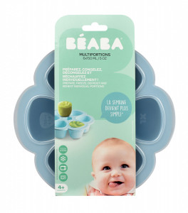 BEABA višenamenska silikonska posuda 6x150ml, windy blue - Img 2