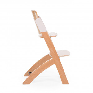 EVOSIT stolica za hranjenje + poslužavnik, natural/beige - Img 6