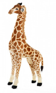 Stojeća plišana žirafa - 50x40x135 cm