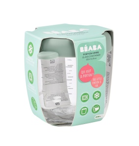BEABA staklena posuda 250 ml, Sage Green - Img 2