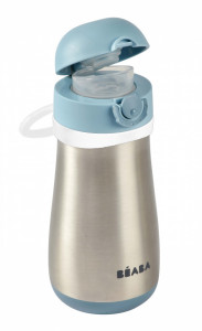 BEABA termo flašica od nerđajućeg čelika 350ml, windy blue - Img 2