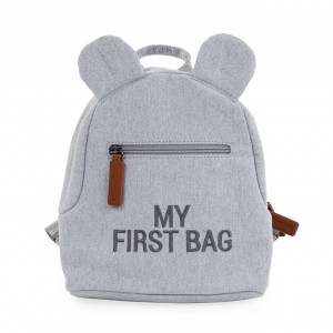 MY FIRST BAG CANVAS - GREY