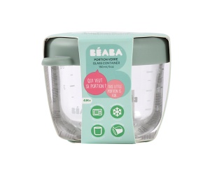 BEABA Staklena posuda 150 ml, sage green - Img 2