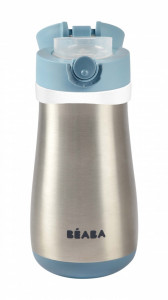 BEABA termo flašica od nerđajućeg čelika 350ml, windy blue - Img 3