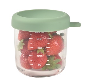 BEABA staklena posuda 250 ml, Sage Green - Img 4