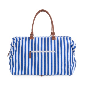 MOMMY BAG BIG, Stripes - Electric Blue/Light Blue - Img 5