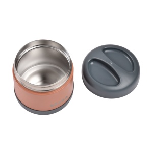 BEABA termo posuda od nerđajućeg čelika 500ml, grey/terracotta - Img 6