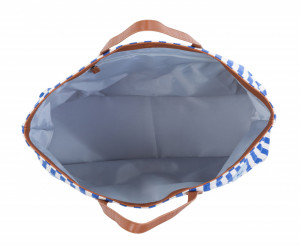 FAMILY BAG, Stripes - Electric Blue/Light Blue - Img 4