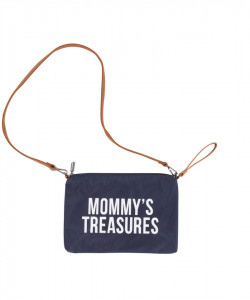 MOMMY'S TREASURES CLUTCH - NAVY WHITE - Img 2