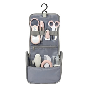 BEABA higijenski set od 10 delova u torbici, dusty pink - Img 2