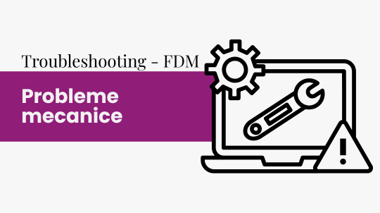 Probleme mecanice și cu filamentul: layer shifting, încurcare și opriri inexplicabile - Ghid complet troubleshooting FDM
