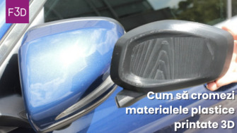 Cum să cromezi materialele plastice printate 3D