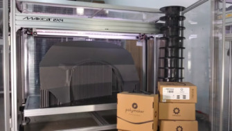 Modele la scară mare imprimate 3D pe o imprimantă MAKEiT2x4 folosind Polymaker PA6-GF