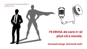 Fii eroul de care n-ai știut că e nevoie. Donează sânge. Salvează vieți! - ediția a 3-a