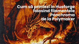 Cum sa printezi in Hueforge folosind filamentele Panchroma de la Polymaker