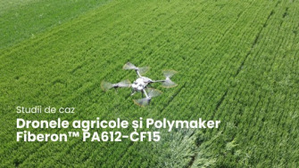 Dronele agricole si Polymaker Fiberon PA612-CF15