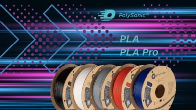 Noua gama de filamente dedicate vitezelor de 300mm/s: PolySonic™ de la Polymaker