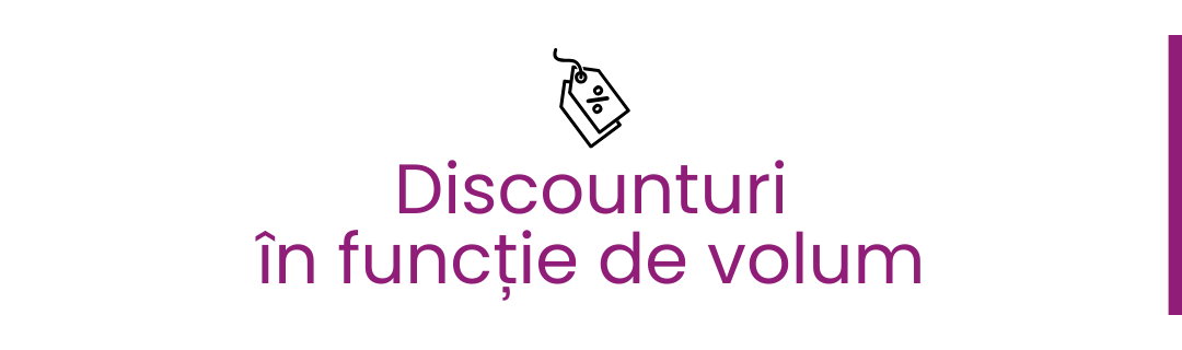 Discounturi in functie de volum la Filamente3D.ro