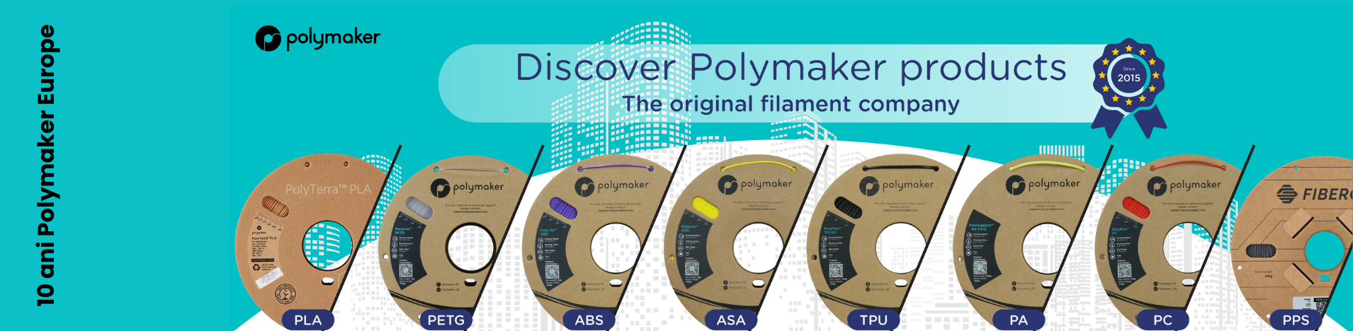 10 ani Polymaker in Europa