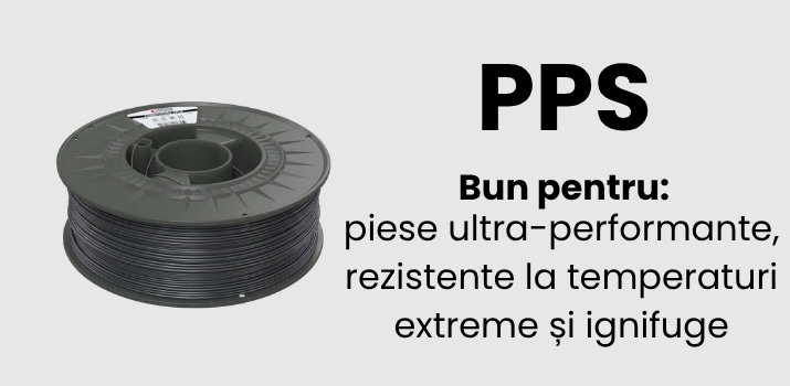 Filamente PPS Polymaker, FormFutura in stoc la Filamente3D
