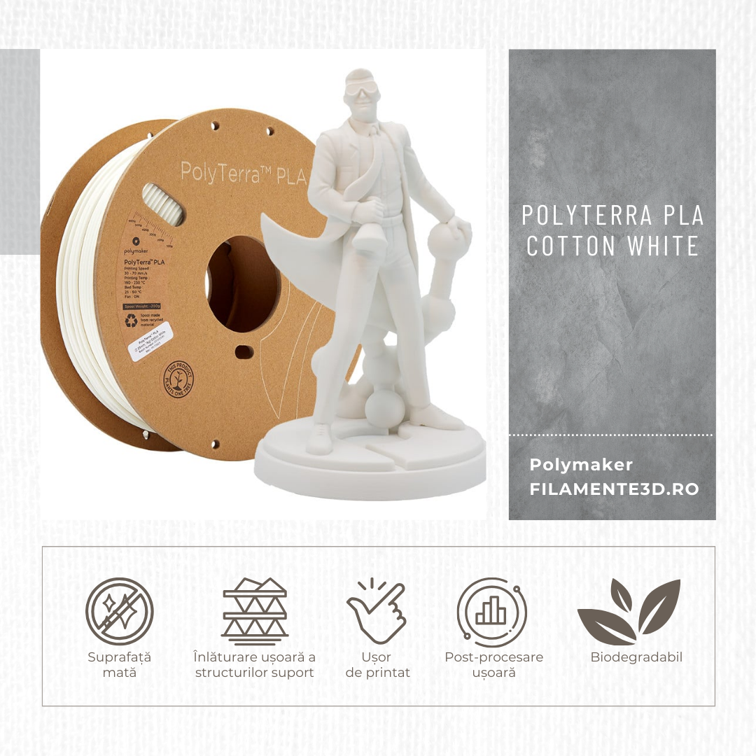 Polyterra PLA Cotton White