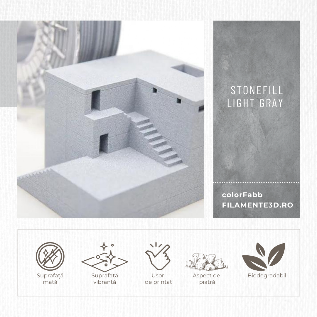 ColorFabb Stonefill Light Grey
