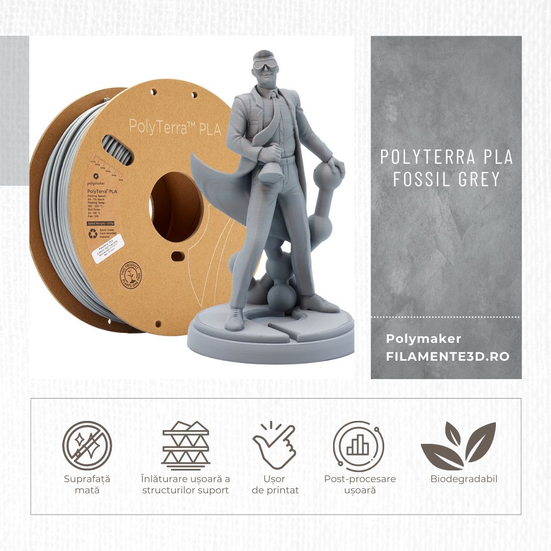 Polyterra PLA Fossil Grey
