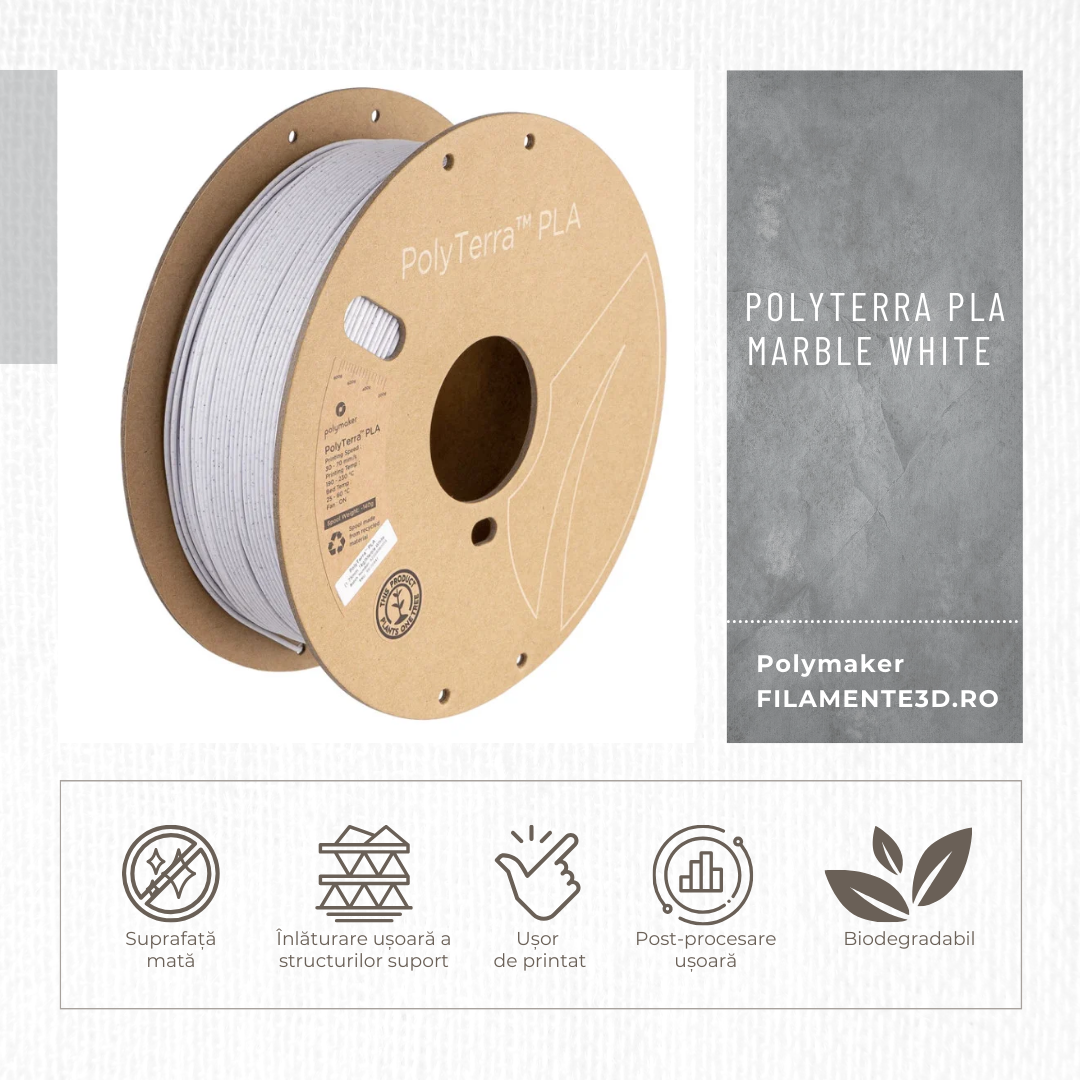 Polyterra PLA Marble White