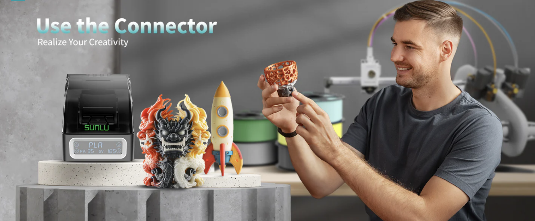 Sunlu_Filament_Conector_optimizeaza-filamentul
