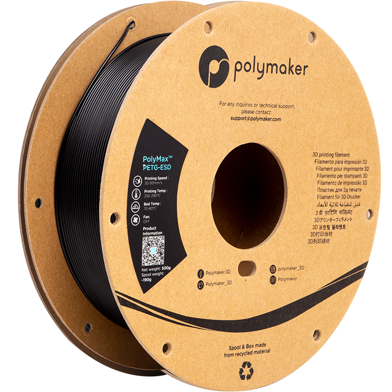 Polymaker PolyMax (Tough) PETG-ESD