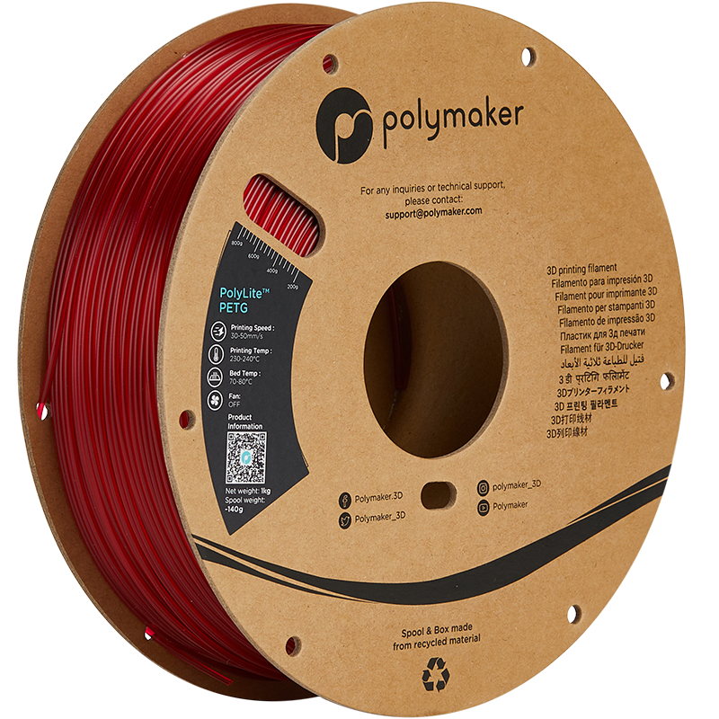Polymaker PolyLite PETG Translucent