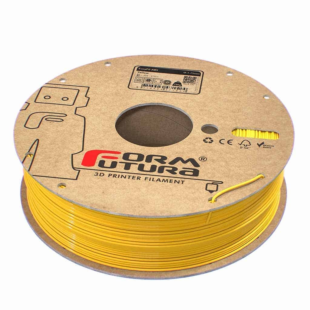 Filament FormFutura EasyFil ABS - Yellow (galben) 750g