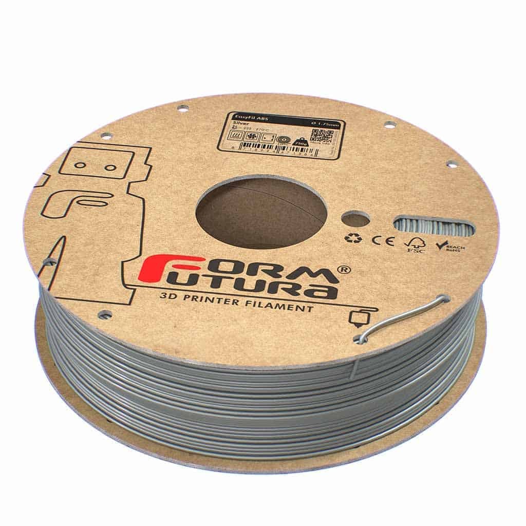 Filament FormFutura EasyFil ABS - Silver (argintiu) 750g