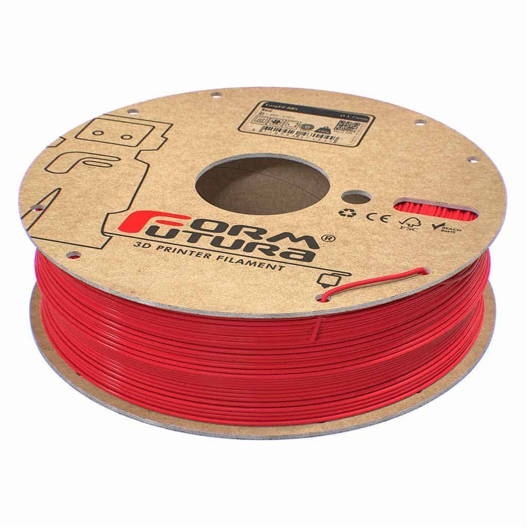 Filament FormFutura EasyFil ABS - Red (rosu) 750g