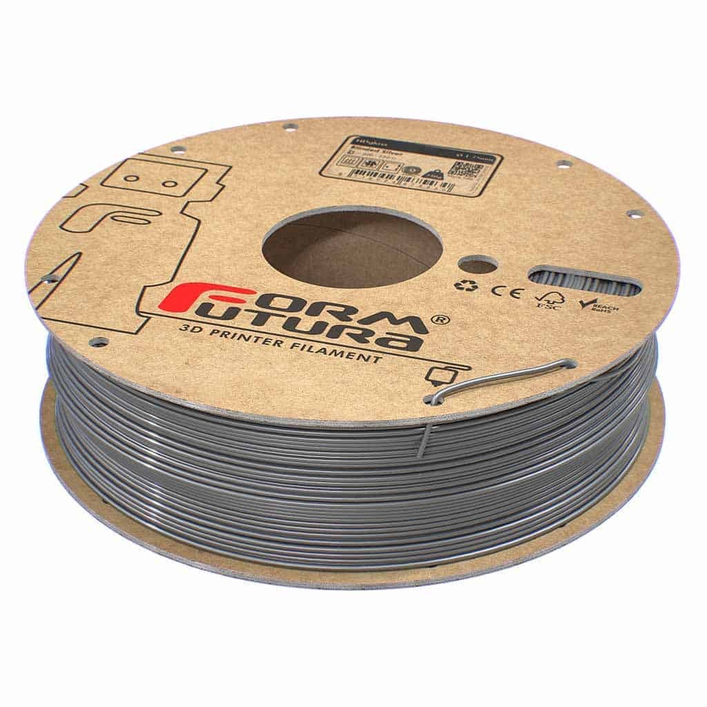 Filament FormFutura HDglass - Blinded Silver (argintiu opac) 750g