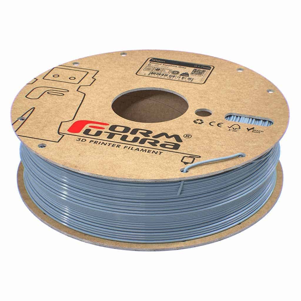 Filament FormFutura HDglass - Blinded Sapphire Grey (gri-bleu opac) 750g