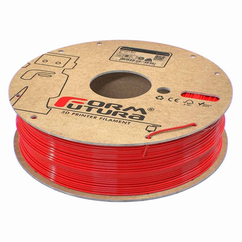 Filament FormFutura HDglass - Blinded Red (rosu opac) 750g