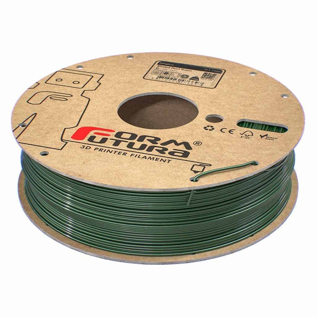 Filament FormFutura HDglass - Blinded Pearl Green (verde opac) 750g