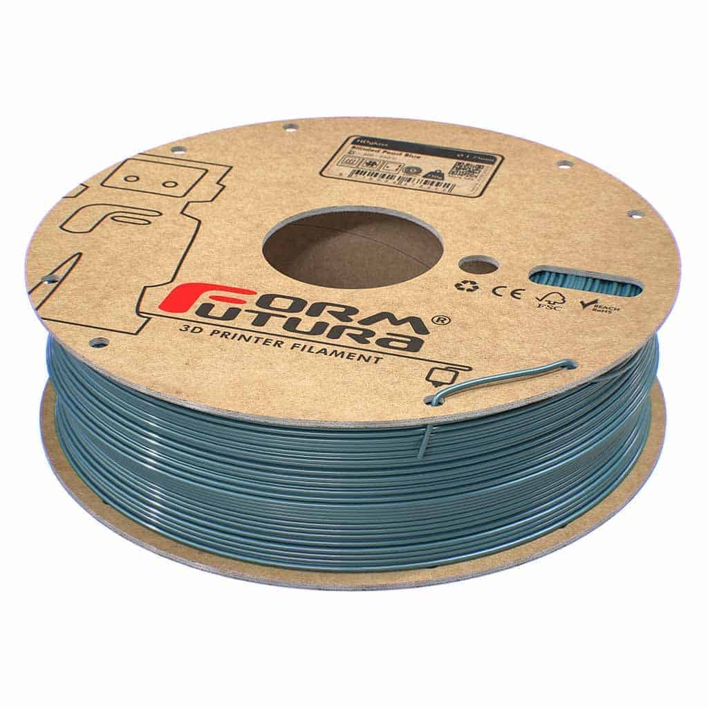Filament FormFutura HDglass - Blinded Pearl Blue (albastru opac) 750g