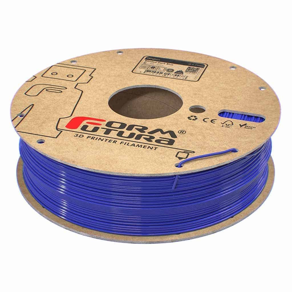Filament FormFutura HDglass - Blinded Dark Blue (albastru inchis opac) 750g