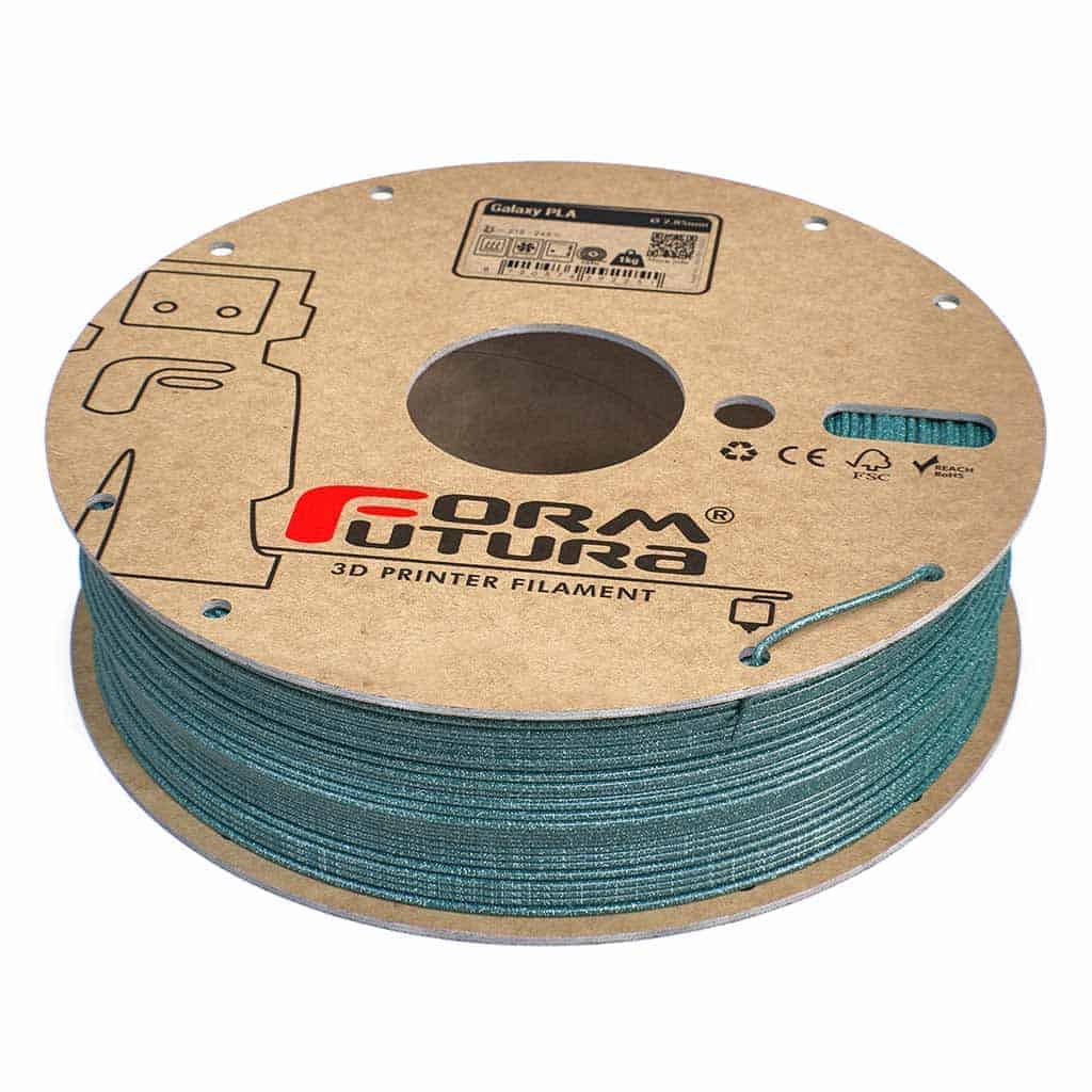 Filament FormFutura Galaxy PLA - Opal Green (verde) 750g