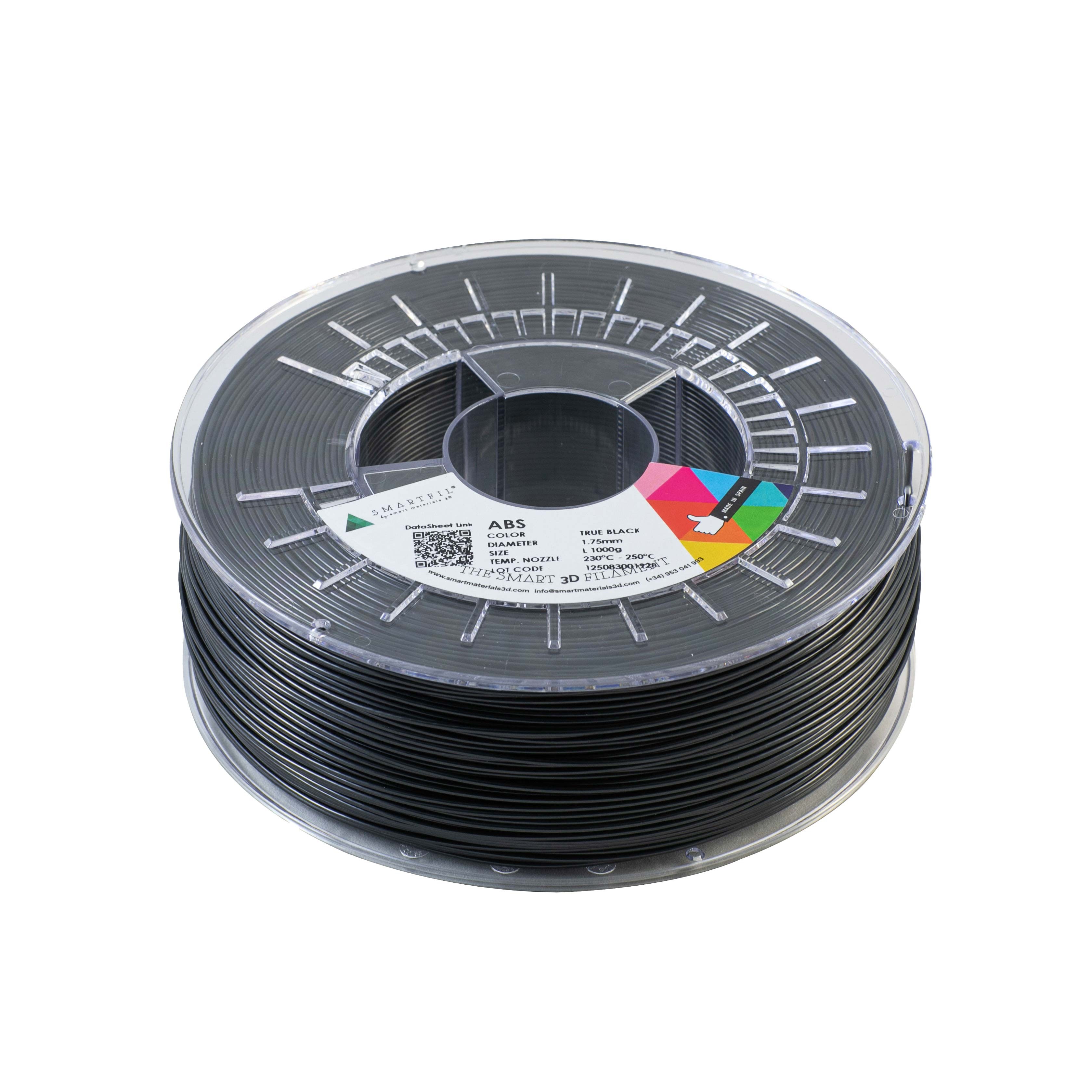 Filament SmartFil ABS True Black (negru) 1kg