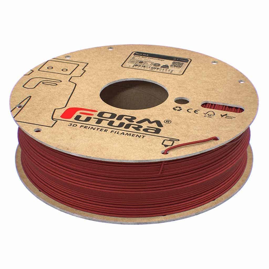 Filament FormFutura Matt PLA - Earth Red Camouflage (rosu) 750g