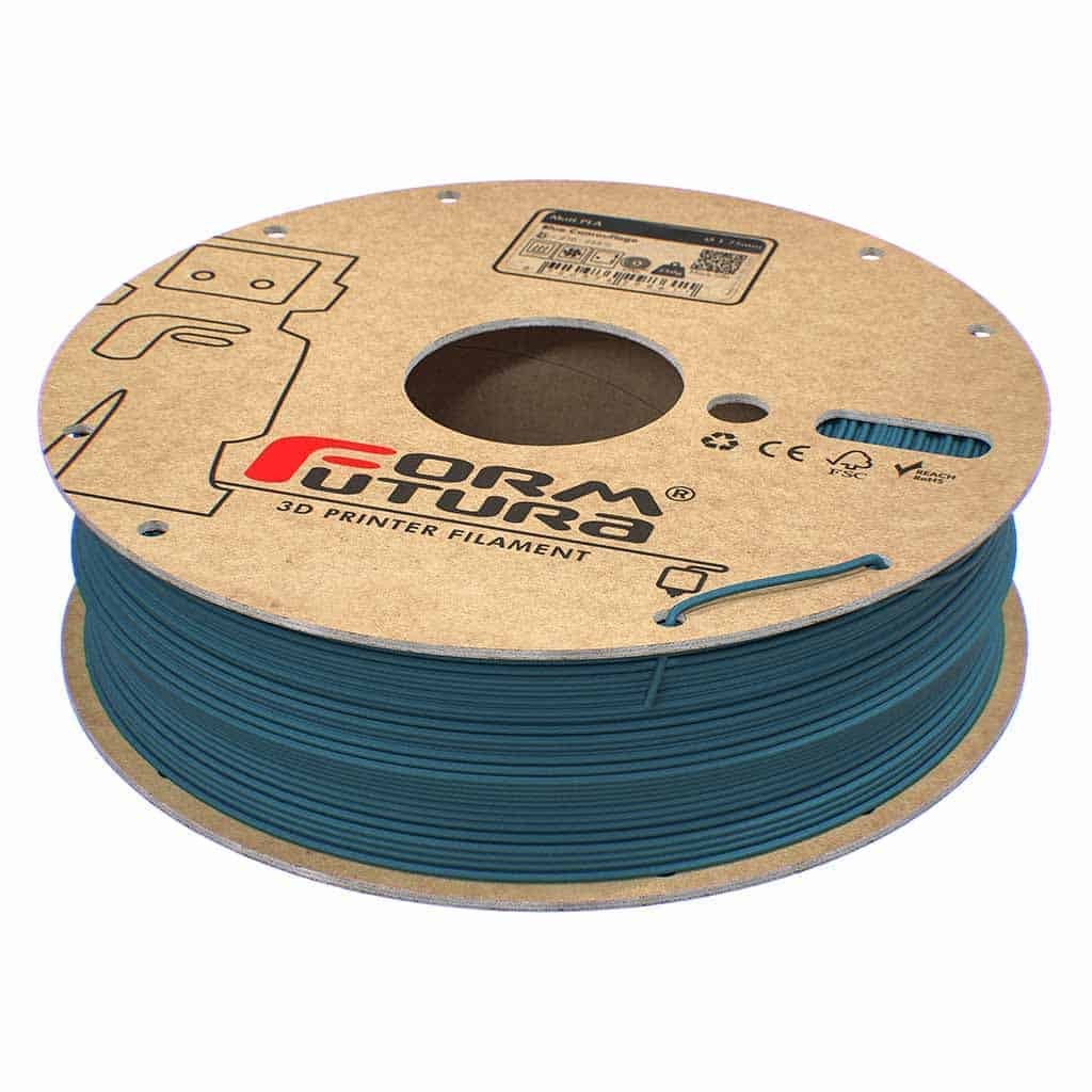 Filament FormFutura Matt PLA - Blue Camouflage (albastru) 750g