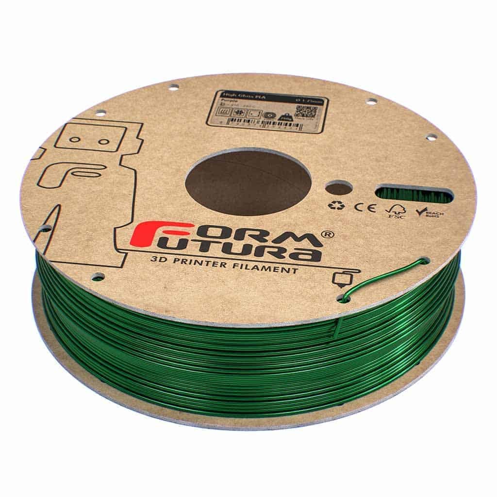 Filament FormFutura High Gloss PLA Green (verde) 750g