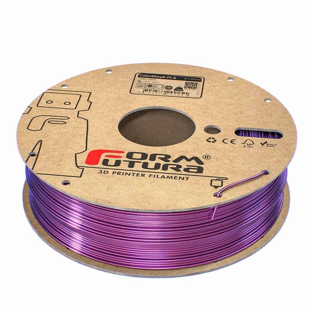 Filament FormFutura High Gloss PLA - ColorMorph Pink&Purple (roz si violet) 750g